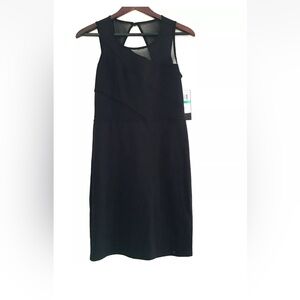 Tempted Apparel Mini Black Sheath Dress Size L
